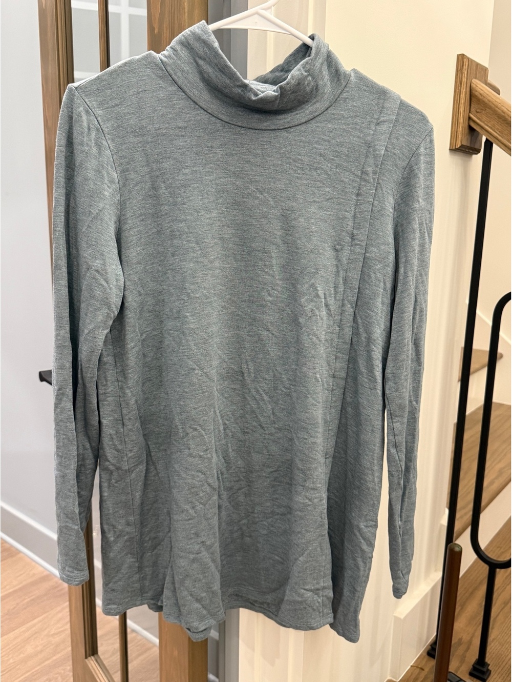 Fall ready, fleece Mock neck sweater from J Jill size small soft and cozy